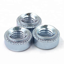 M14 M16 Carbon Steel Blue Zinc Plated Clinching Nut